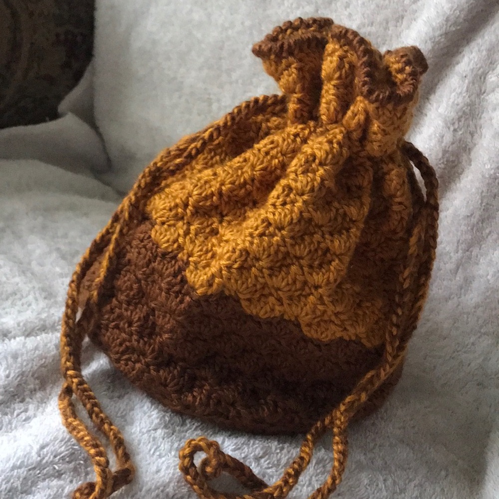 Golden and Chestnut Clutch